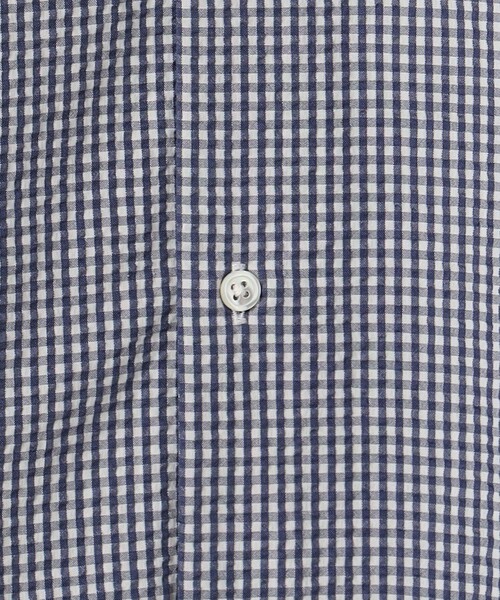 A DAY IN THE LIFE UNITED ARROWS(アデイインザライフユナイテッドアローズ)の「サッカー カッタウェイカラーシャツ‐吸水速乾‐<A DAY IN THE LIFE>(シャツ/ブラウス・メンズ・ネイビー/ホワイト/その他1/ロイヤルブルー・L/S/M/XL)」の19枚目の写真