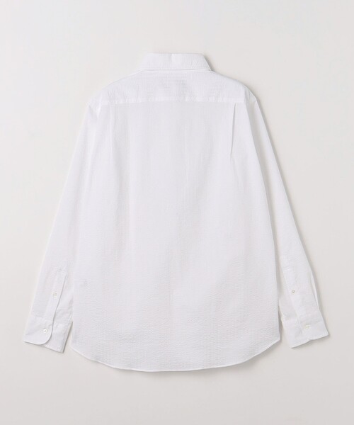 A DAY IN THE LIFE UNITED ARROWS(アデイインザライフユナイテッドアローズ)の「サッカー カッタウェイカラーシャツ‐吸水速乾‐<A DAY IN THE LIFE>(シャツ/ブラウス・メンズ・ネイビー/ホワイト/その他1/ロイヤルブルー・L/S/M/XL)」の21枚目の写真