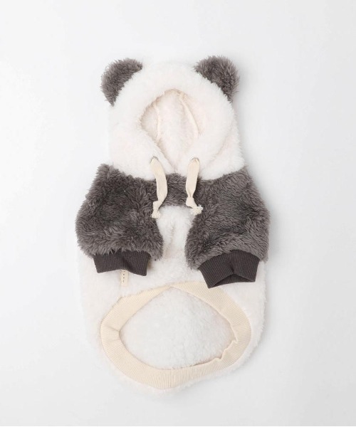 moncheri（モンシェリ）の「パンダさんパーカ―（ペットウェア・レディース・ブラック/モカ・S/M/L/XL）」の13枚目の写真