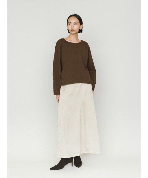 MIDIUMISOLID for Ladies マーメイドコクーンスカート