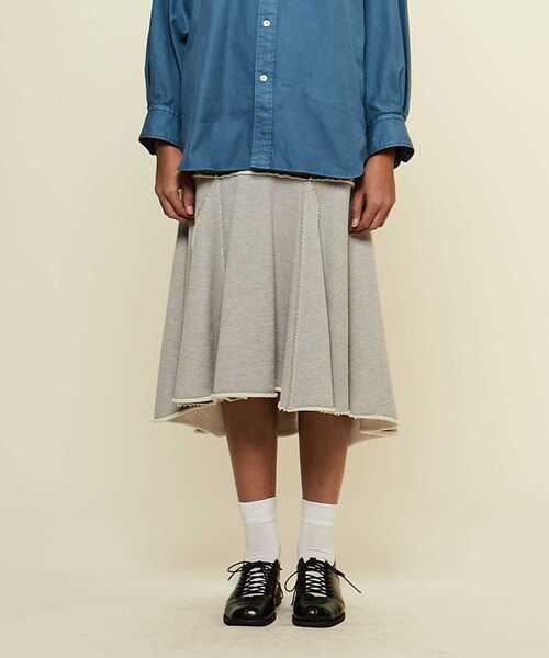 【CURRENTAGE/カレンテージ】Sweat skirt