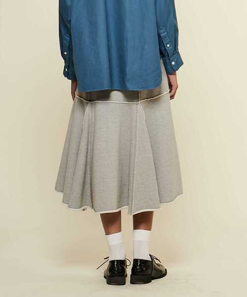 【CURRENTAGE/カレンテージ】Sweat skirt