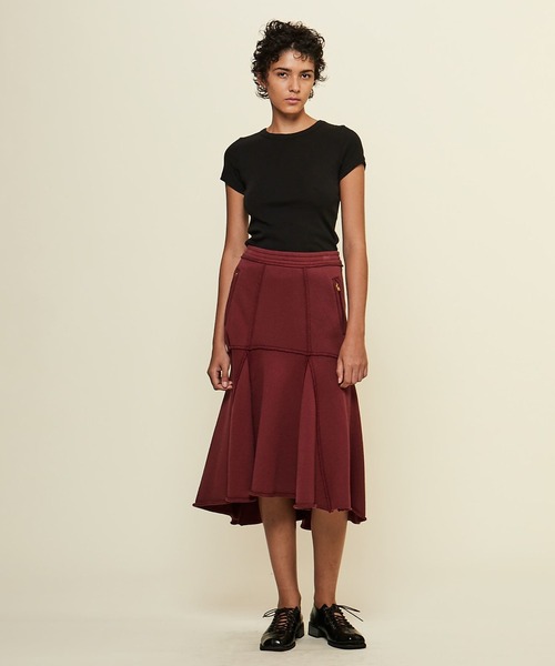 【CURRENTAGE/カレンテージ】Sweat skirt
