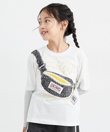 QUNTSTYLE（キュントスタイル）の「バッグコーデ風Ｔシャツ（Tシャツ/カットソー）」