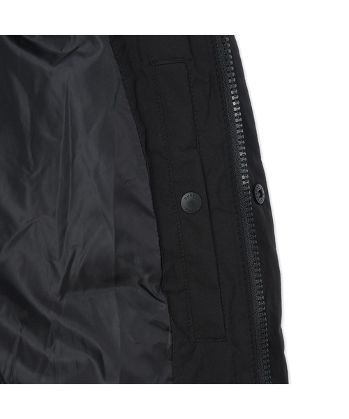 Guess（ゲス）の「UNI Hooded Long Down Jacket ダウンジャケット（ダウンジャケット/コート・メンズ・ブラック・MEDIUM/LARGE/SMALL）」の9枚目の写真