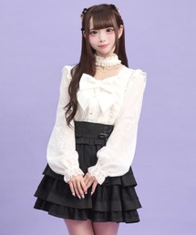 Secret Honey | アクセサリーチョーカー付ブラウス(シャツ/ブラウス)