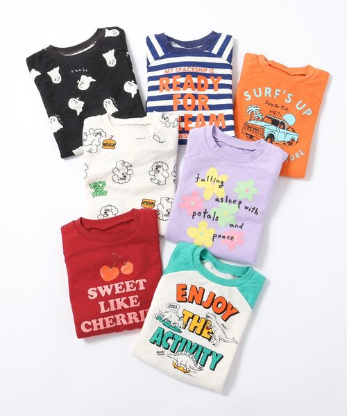 BREEZE（ブリーズ）の「【ジュニア対応】バラエティキルトかぶりパジャマ（ルームウェア/パジャマ・キッズ・レインボー/チャコール/レッド/パープル/オレンジ/ネイビー/オフホワイト・110/100/90/80/150/140/130/120）」の16枚目の写真