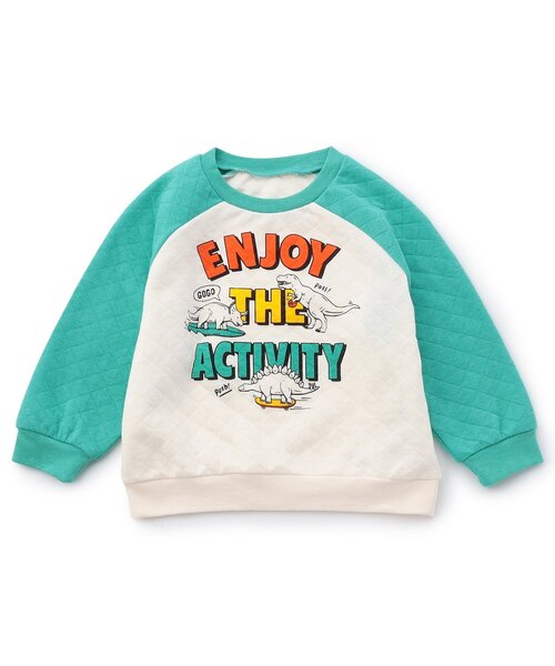 BREEZE（ブリーズ）の「【ジュニア対応】バラエティキルトかぶりパジャマ（ルームウェア/パジャマ・キッズ・レインボー/チャコール/レッド/パープル/オレンジ/ネイビー/オフホワイト・110/100/90/80/150/140/130/120）」の19枚目の写真