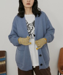 MERLOT | オーバーサイズVネックカーディガン(カーディガン/ボレロ)