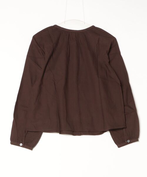 BANANA REPUBLIC FACTORY STORE(バナナリパブリック ファクトリーストア)の「BANANA REPUBLIC FACTORY STORE パフスリーブ トップ(シャツ/ブラウス・レディース・ブラウン/ブラウン系その他/レッド系その他・S/XS/L/M)」の4枚目の写真