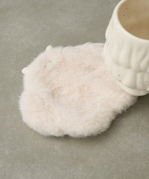 BIRTHDAY BAR（バースデイバー）の「アイムモンスター コースター（キッチンツール・レディース・オフホワイト/ピンク・0）」の6枚目の写真