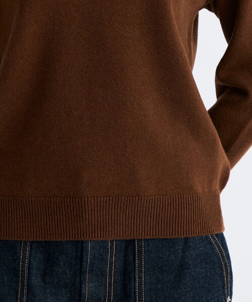 エクストラファインウール クルーネックプルオーバー（ニット/セーター