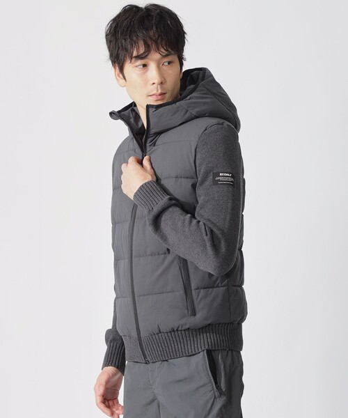 ECOALF(エコアルフ)の「DENALI NEO ジャケット / BALE HYBRID MAN(ブルゾン・メンズ・グレー系その他2・M/L/S)」の2枚目の写真