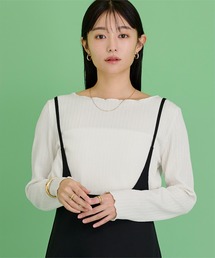 UR'S（ユアーズ）の「前後2wayシアーカーディガン（カーディガン/ボレロ）」