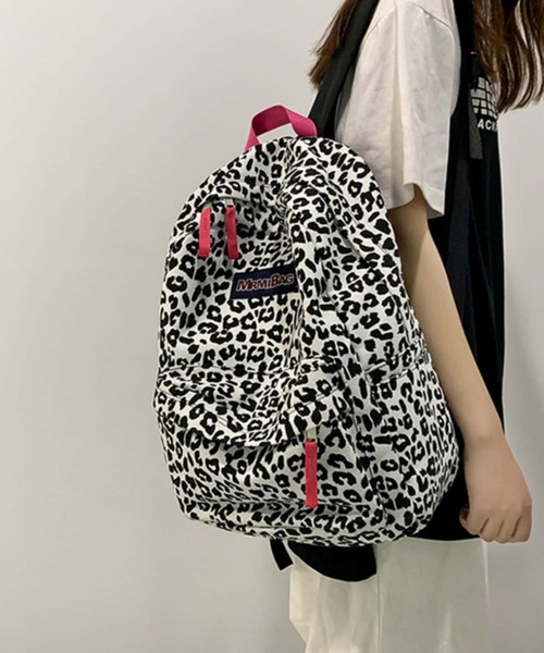 ヒョウ柄リボン付き リュック 楽天市場】リュック ヒョウ柄の通販 ヒョウ柄リボン付き リュック
