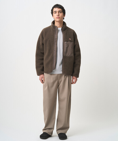 MEN'S INSULATION LIGHT BOA STAND COLLAR JACKET（ブルゾン）｜DANTON