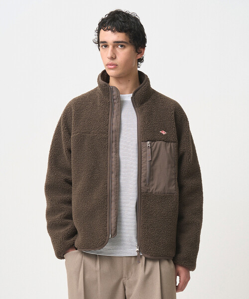 MEN'S INSULATION LIGHT BOA STAND COLLAR JACKET（ブルゾン）｜DANTON