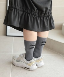 pufe（ピュフェ）の「【pufe】アルガンオイル クルーソックス（ソックス/靴下）」