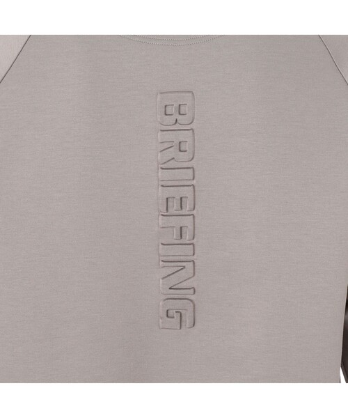 BRIEFING（ブリーフィング）の「【BRIEFING GOLF／ブリーフィングゴルフ】MEN'S WARM LOGO LINE CREWNECK（スウェット・メンズ・ベージュ/ブラック/グレー/オリーブ・L/M）」の19枚目の写真