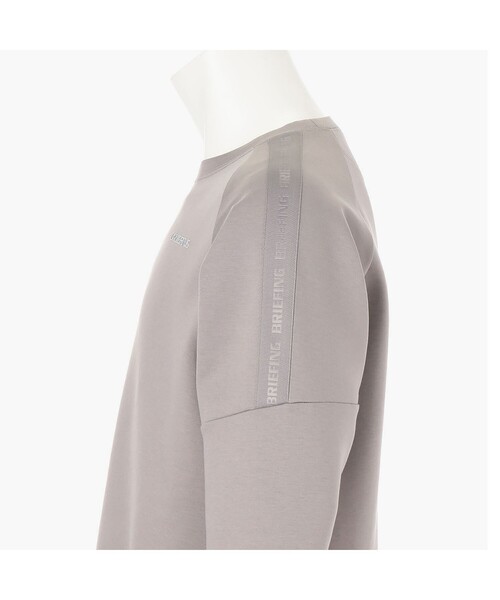 BRIEFING（ブリーフィング）の「【BRIEFING GOLF／ブリーフィングゴルフ】MEN'S WARM LOGO LINE CREWNECK（スウェット・メンズ・ベージュ/ブラック/グレー/オリーブ・L/M）」の22枚目の写真