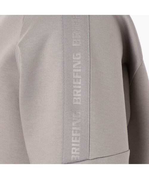 BRIEFING（ブリーフィング）の「【BRIEFING GOLF／ブリーフィングゴルフ】MEN'S WARM LOGO LINE CREWNECK（スウェット・メンズ・ベージュ/ブラック/グレー/オリーブ・L/M）」の12枚目の写真