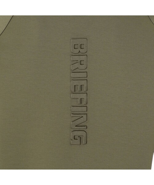BRIEFING（ブリーフィング）の「【BRIEFING GOLF／ブリーフィングゴルフ】MEN'S WARM LOGO LINE CREWNECK（スウェット・メンズ・ベージュ/ブラック/グレー/オリーブ・L/M）」の17枚目の写真