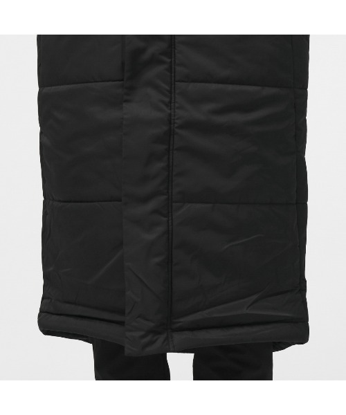 hummel（ヒュンメル）の「【別注】ヒュンメル hummel パデッドロングコート 限定コラボ（ダウンジャケット/コート・メンズ・ブラック×ブラック/ブラック×ホワイト・S/M/L/3L/LL）」の7枚目の写真