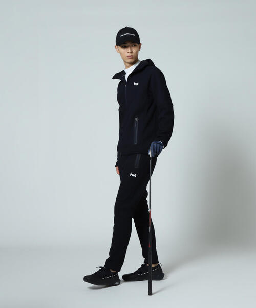 PEARLY GATES(パーリーゲイツ)の「【PGG】【直営店舗&公式オンライン限定】Wラッセルメッシュ×OCTA フルジップフーディジャケット (MENS)(ブルゾン・メンズ・ネイビー・MEDIUM/LARGE/X-LARGE)」の4枚目の写真
