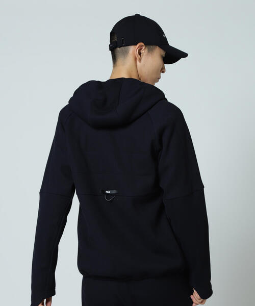 PEARLY GATES(パーリーゲイツ)の「【PGG】【直営店舗&公式オンライン限定】Wラッセルメッシュ×OCTA フルジップフーディジャケット (MENS)(ブルゾン・メンズ・ネイビー・MEDIUM/LARGE/X-LARGE)」の6枚目の写真