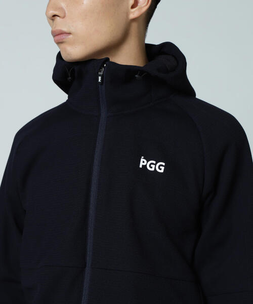 PEARLY GATES(パーリーゲイツ)の「【PGG】【直営店舗&公式オンライン限定】Wラッセルメッシュ×OCTA フルジップフーディジャケット (MENS)(ブルゾン・メンズ・ネイビー・MEDIUM/LARGE/X-LARGE)」の7枚目の写真