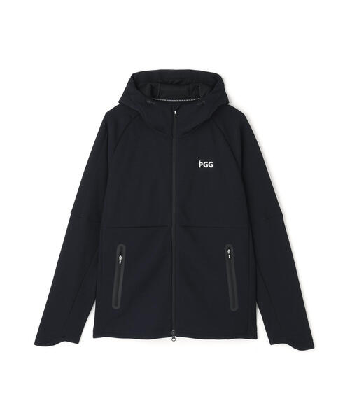PEARLY GATES(パーリーゲイツ)の「【PGG】【直営店舗&公式オンライン限定】Wラッセルメッシュ×OCTA フルジップフーディジャケット (MENS)(ブルゾン・メンズ・ネイビー・MEDIUM/LARGE/X-LARGE)」の14枚目の写真