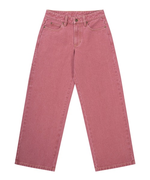 Dickies(ディッキーズ)の「トラッカー ルーズフィットデニム(デニムパンツ・レディース・ローズ/インディゴブルー/ライトインディゴブルー・26/27/28/29)」の3枚目の写真