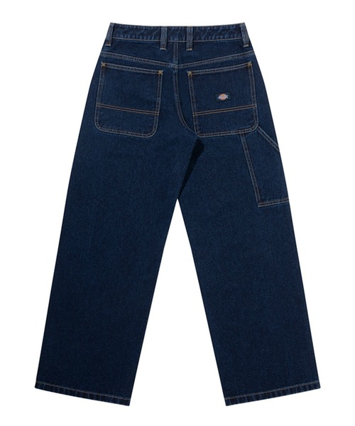 Dickies(ディッキーズ)の「トラッカー ルーズフィットデニム(デニムパンツ・レディース・ローズ/インディゴブルー/ライトインディゴブルー・26/27/28/29)」の4枚目の写真