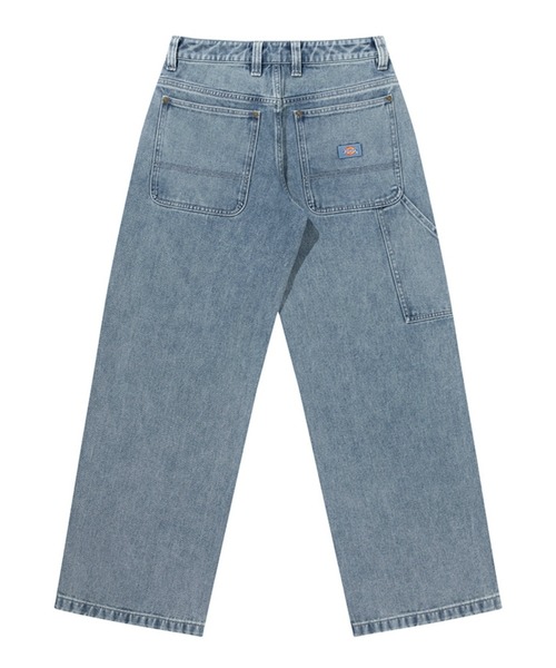 Dickies(ディッキーズ)の「トラッカー ルーズフィットデニム(デニムパンツ・レディース・ローズ/インディゴブルー/ライトインディゴブルー・26/27/28/29)」の6枚目の写真