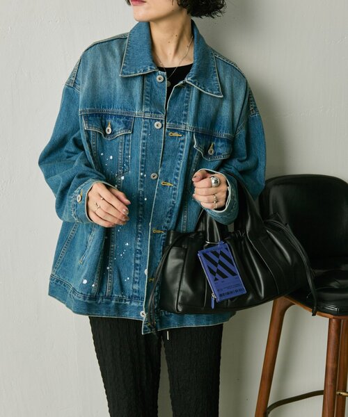 ear PAPILLONNER（イアパピヨネ）の「《インフルエンサーouchi企画》チケットフラグメントケース（カードケース・レディース・ブラック/ブルー・FREE）」の19枚目の写真