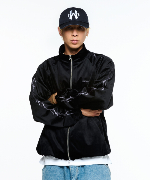 WKNDRS(ウィーキャンドース)の「CRACK JK (BLACK)(ナイロンジャケット・レディース・その他・MEDIUM/LARGE/X-LARGE)」の7枚目の写真