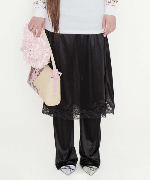 ASHLEY WILLIAMS(アシュリーウィリアムス)の「Black Lingerie trouser(その他パンツ・レディース・ブラック・S/M)」の1枚目の写真