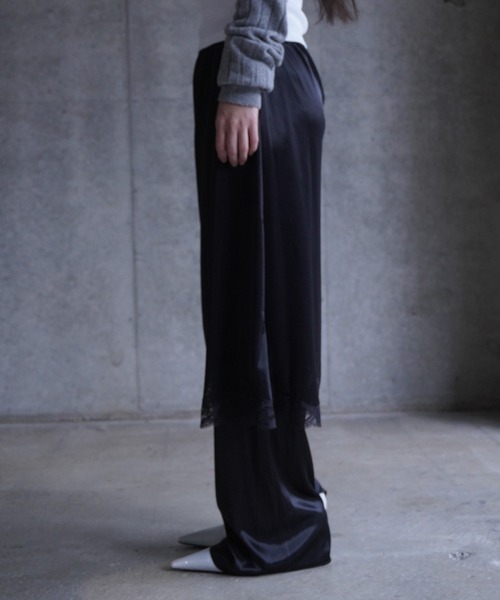セール】Black Lingerie trouser（その他パンツ）｜ASHLEY WILLIAMS