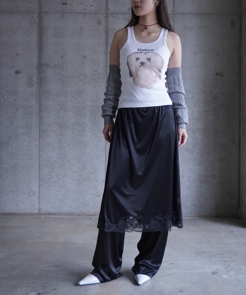セール】Black Lingerie trouser（その他パンツ）｜ASHLEY WILLIAMS