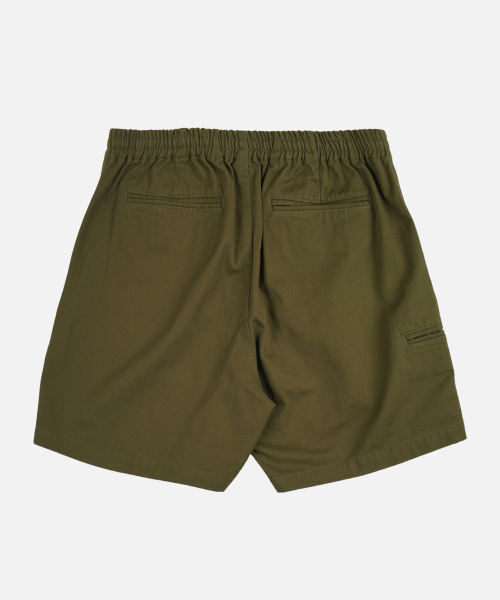FRIZMWORKS(フリズムワークス)の「WASHED OFFICER CHINO SHORTS _ OLIVE(その他パンツ・メンズ・その他・SMALL/MEDIUM/LARGE/X-LARGE)」の3枚目の写真