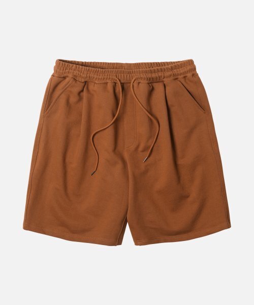 FRIZMWORKS(フリズムワークス)の「ONE TUCK SWEAT SHORTS _ BRICK(その他パンツ・レディース・その他・X-LARGE/MEDIUM/LARGE)」の1枚目の写真