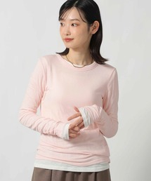 LAKOLE | 起毛シアー長袖 / 608849(Tシャツ/カットソー)