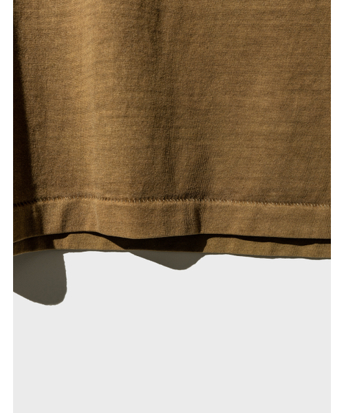 PUNCH DRUNK PARTIES（パンチドランクパーティーズ）の「Circle Logo Garment Dyed Tee (CAMEL)（Tシャツ/カットソー・メンズ・その他・3/1/2）」の6枚目の写真
