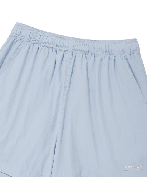 Wacky WiLLy(ワッキーウィリー)の「ウィメンズナイロンバンディングショートパンツスカイブルー(その他パンツ・レディース・その他・SMALL/MEDIUM)」の4枚目の写真