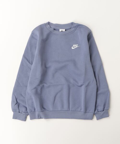 NIKE(ナイキ)の「ナイキ NIKE ナイキ YTH NSW クラブ LBR フリース L/S クルー(スウェット・キッズ・ブルーグレー/ピンク/レッド/オレンジ・130cm/140cm/150cm/160cm)」の8枚目の写真