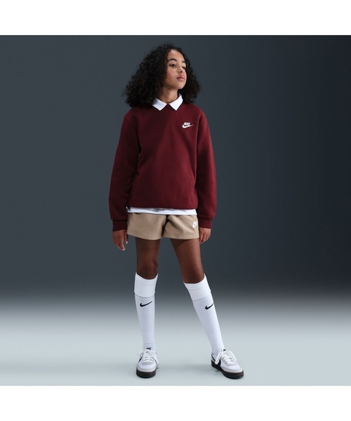 NIKE(ナイキ)の「ナイキ NIKE ナイキ YTH NSW クラブ LBR フリース L/S クルー(スウェット・キッズ・ブルーグレー/ピンク/レッド/オレンジ・130cm/140cm/150cm/160cm)」の17枚目の写真