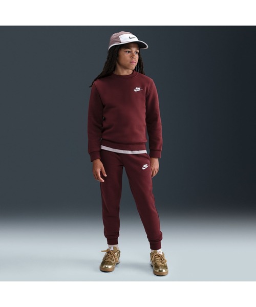 NIKE(ナイキ)の「ナイキ NIKE ナイキ YTH NSW クラブ LBR フリース L/S クルー(スウェット・キッズ・ブルーグレー/ピンク/レッド/オレンジ・130cm/140cm/150cm/160cm)」の18枚目の写真