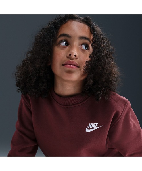 NIKE(ナイキ)の「ナイキ NIKE ナイキ YTH NSW クラブ LBR フリース L/S クルー(スウェット・キッズ・ブルーグレー/ピンク/レッド/オレンジ・130cm/140cm/150cm/160cm)」の19枚目の写真