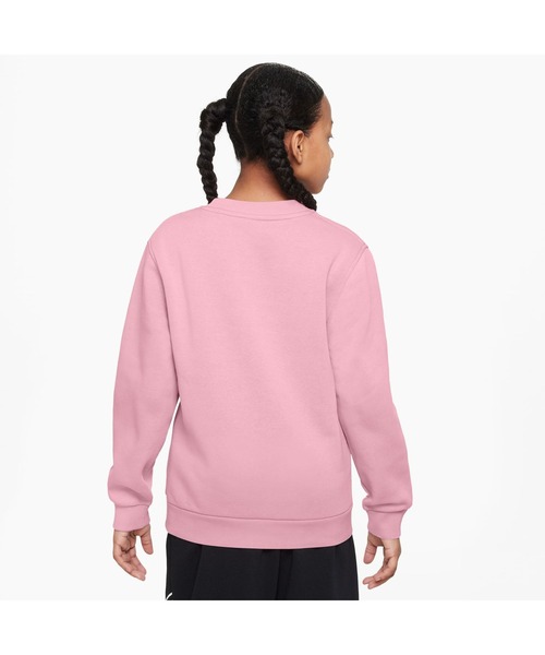 NIKE(ナイキ)の「ナイキ NIKE ナイキ YTH NSW クラブ LBR フリース L/S クルー(スウェット・キッズ・ブルーグレー/ピンク/レッド/オレンジ・130cm/140cm/150cm/160cm)」の6枚目の写真