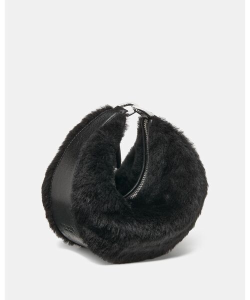 kate spade new york（ケイトスペード ニューヨーク）の「ケーエスデュオ シアリング ベア クロスボディ バッグ（ショルダーバッグ・レディース・ブラック・ONESIZE）」の9枚目の写真